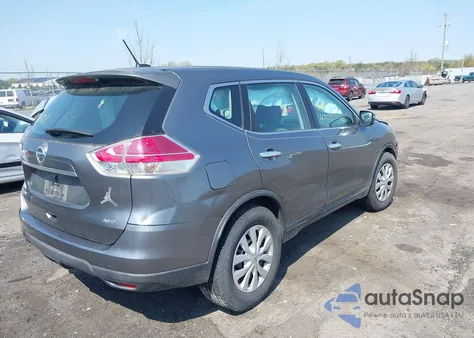 2015 Nissan Rogue S from USA, damaged, VIN KNMAT2MV7FP530561